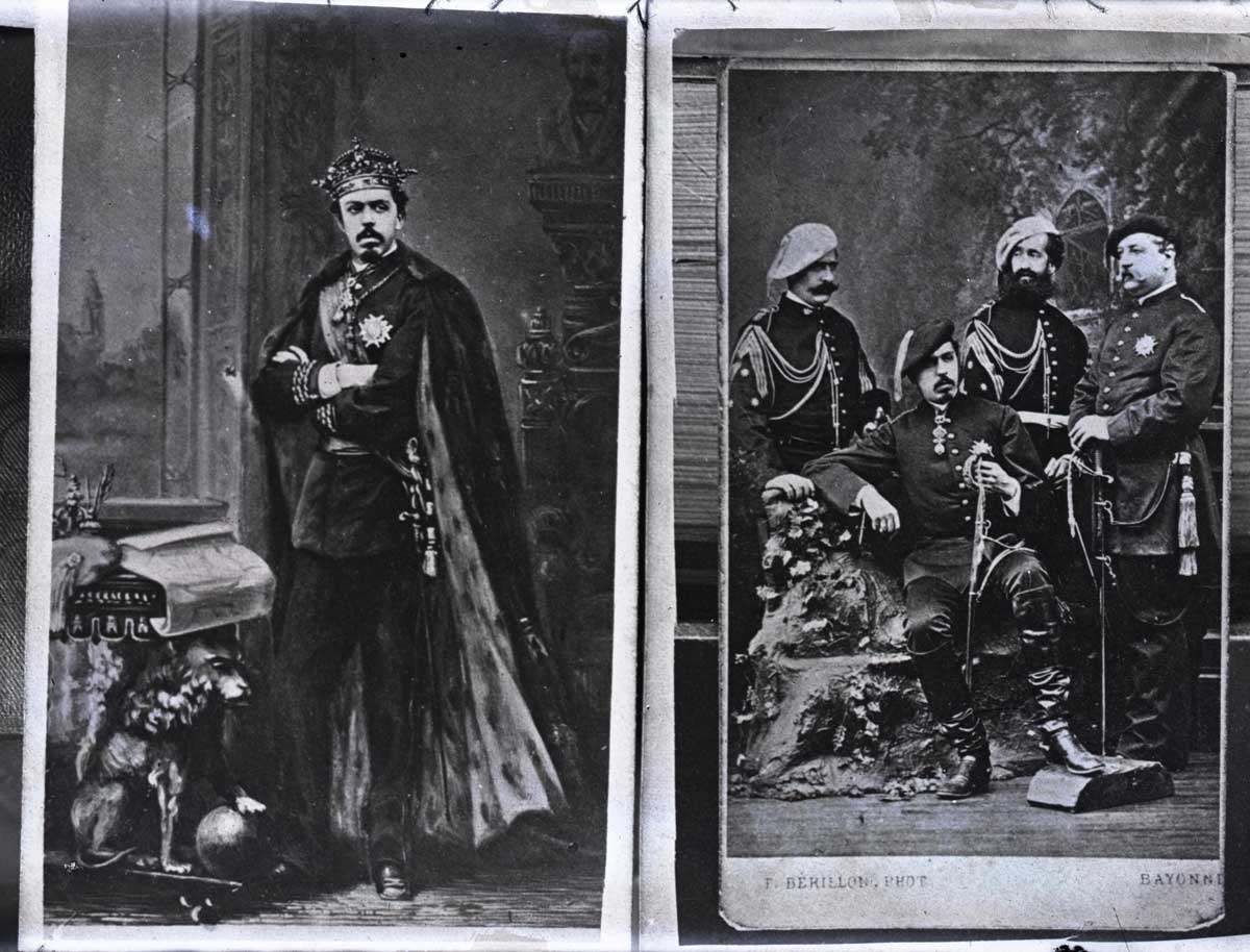 Fotografías de Carlos María de Borbón y Austria-Este, duque de Madrid y pretendiente al trono de España con el nombre de Carlos VII. 