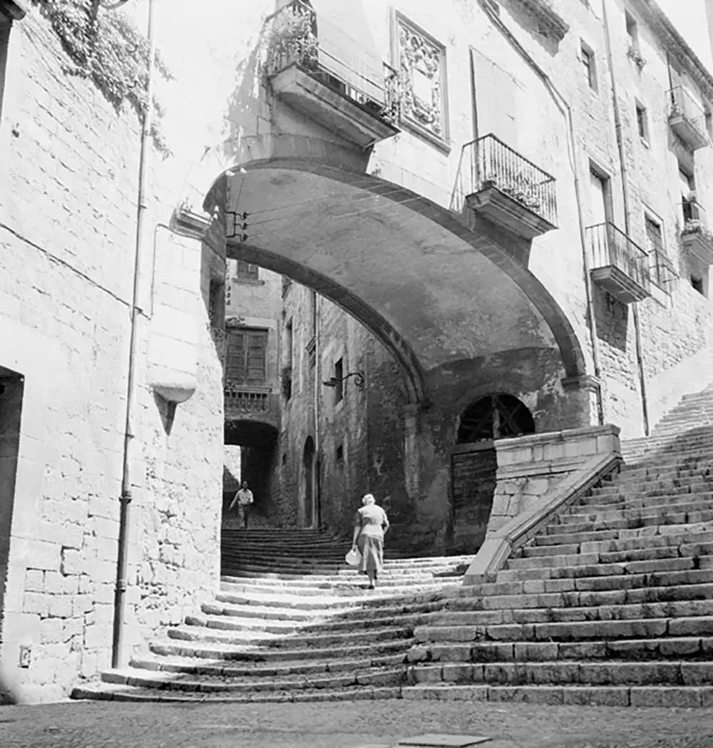 Palacio gótico renacentista de los Agullana, en Gerona.